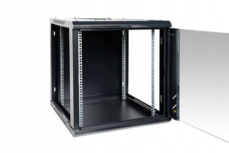 Rack 19 Szafa wisząca 12U 600x600x637do złoże. BL