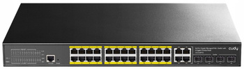 Cudy Przełącznik GS2028PS4-300W 24GE PoE+ 300W 4SFP