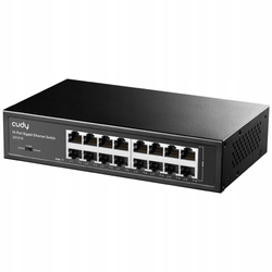SWITCH 16-port Cudy GS1016 1Gbps 10/100/1000 metalowy