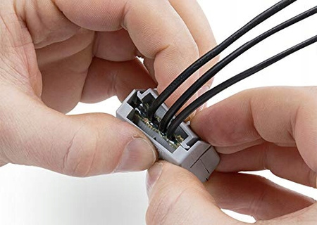 Żelowa osłona na zaciski przyłączeniowe Wago 207-1332 szary