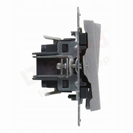 LEGRAND Suno ALUMINIUM Łącznik schodowy podwójny 721308