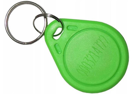 Brelok 125kHz S0103N-GN zielony +NR 50sztuk