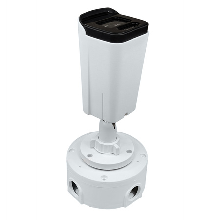 Puszka montażowa do kamer, uchwyt do kamer, uniwersalna 125x52mm, biała