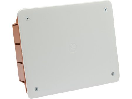 Puszka instalacyjna podtynkowa 158x127x70 OL 10004 PAWBOL z białą pokrywą