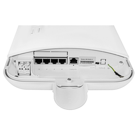 Zewnętrzny wodoodporny switch PoE 4-port + 1 RJ45 WI-PS205-O