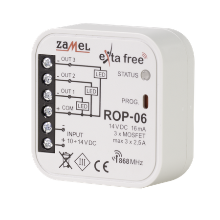 Radiowy odbiornik ROP-06 ZAMEL