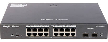 SWITCH POE 16-PORTOWY REYEE RG-ES218GC-P