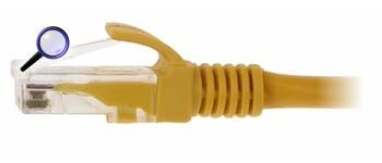 PATCHCORD RJ45/3.0-YELLOW 3.0 m