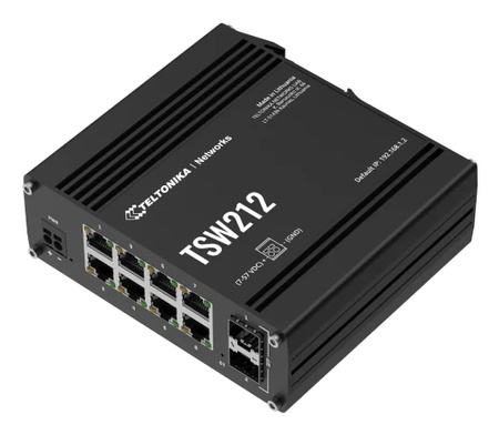 SWITCH PRZEMYSŁOWY TSW212 8-PORTOWY SFP Teltonika