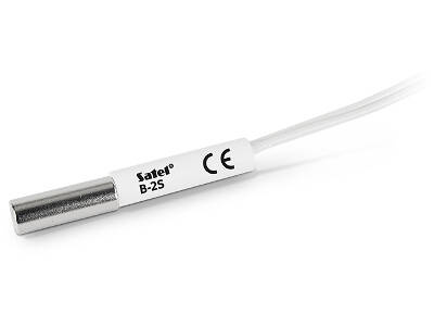 10szt. Kontaktron wpuszcz. SATEL B-2S 6 5mm biały
