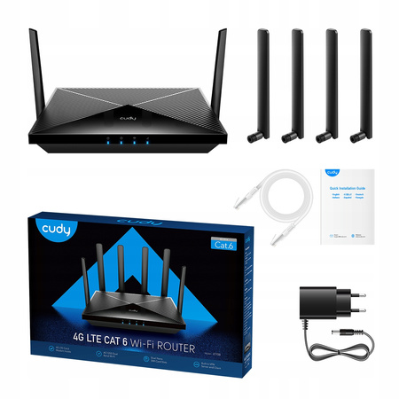 Router Cudy LT700 802.11ac (Wi-Fi 5) LTE 4G na kartę SIM