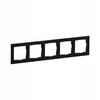 LEGRAND Suno CZARNA Ramka pięciokrotna 721525