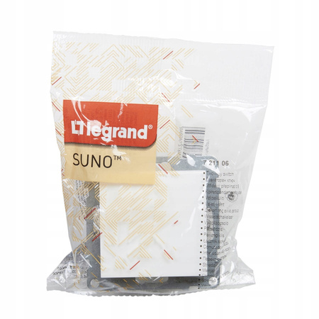 LEGRAND Suno BIAŁY Łącznik schodowy 721106