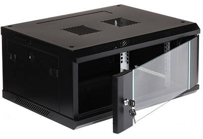 SZAFA RACK WISZĄCA EPRADO-R19-4U/450-BLUE