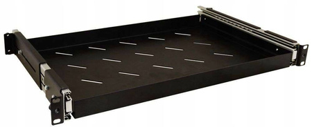 Rack 19 Półka 1U wysuwana L450 BLACK