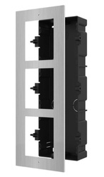 Ramka montażowa DS-KD-ACF3/S Inox HIKVISION