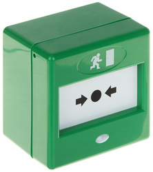 Przycisk wyjścia CQR FP3-GR/DP Zielony