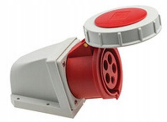 Gniazdo siłowe stałe 32A 5P 400V IP67 Pawbol B.1939 hermetyczne