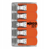 Szybkozłączka Wago 221-615 5x 0,5-6 mm² / 5 41A 1szt