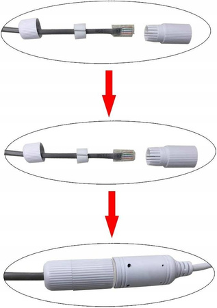 Dławik do kamer Hikvision PA66