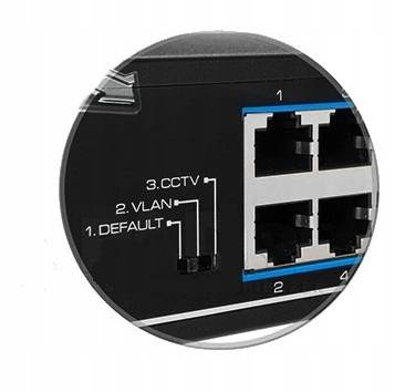 Switch 24x PoE 10/100Mbps+2x Uplink SF26P-LM Utepo