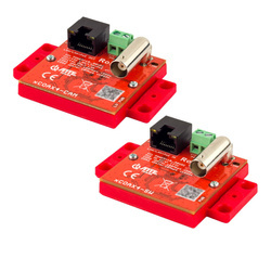 xCOAX4-SET Zestaw aktywnych konwerterów do transmisji Ethernet oraz PoE po koncentryku