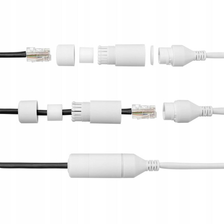 Dławik do kamer Hikvision PA66 10sztuk