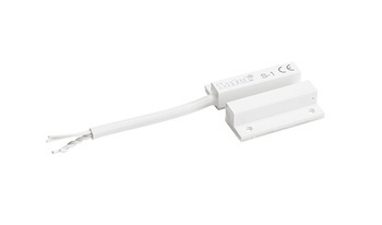 Kontaktron boczny z obw. Sabotaż. SATEL S-1 biały