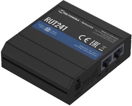 Teltonika Router LTE RUT241 (Cat 4), 2G, WiFi, Ethernet