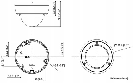 Kamera IP HIKVISION DS-2CD2186G2-ISU 2.8mm