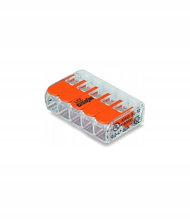 Szybkozłączka Wago 221-415 drut linka 5x4 mm 1szt