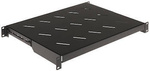 Rack 19 Półka 1U L350 REGULOWANA CZARNA