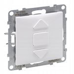 LEGRAND Suno BIAŁY Łącznik rolet przyciskowy 6A 3-pozycyjny 721138