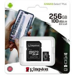 Karta microSD 256GB KINGSTONE Canvas Select Plus