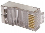 RJ45 Wtyk modularny 5e ekranowany 10szt.