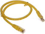PATCHCORD RJ45/6/0.5-YELLOW 0.5&nbsp;m