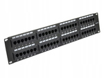 Rack 19 Patch panel 2U  UTP Cat.5e 48 portów