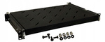 Rack 19 Półka 1U wysuwana L450 BLACK