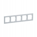 LEGRAND Suno ALUMINIUM Ramka pięciokrotna 721515