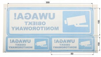 NAKLEJKA MONITORING KPL REVERSE