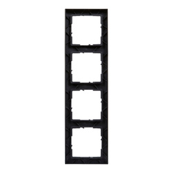 LEGRAND Suno CZARNA Ramka poczwórna 721524