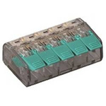Złącze zaciskowe CMK-625 5x0.5-4mm 450V 32A green
