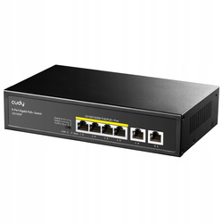 Switch POE 4 portowy Cudy GS1006P gigabitowy