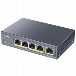 Switch POE Cudy GS1005P Switch 5xGE (4xPoE+) 60W