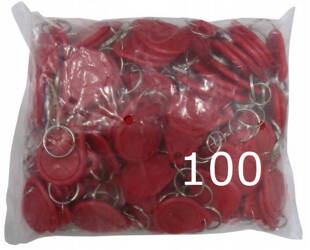 Brelok 125kHz S0103N-RD   czerwony +NR 100sztuk