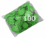 Brelok Mifare S0303BNR-GN  zielony +NR 100szt