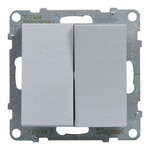 LEGRAND Suno ALUMINIUM Łącznik schodowy podwójny 721308