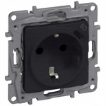 LEGRAND Niloe CZARNE Gniazdo zasilające + USB-C 864527