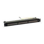 Rack 19 Patch panel 1U  FTP Cat.6A 24 portów