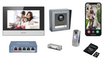 Zestaw Hikvision Wideodomofon IP KIT8R1-1M-SDEP-32